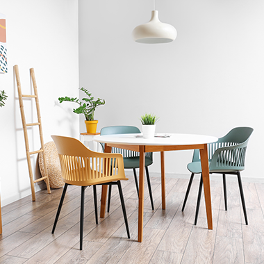 Dining area spatial efficiency